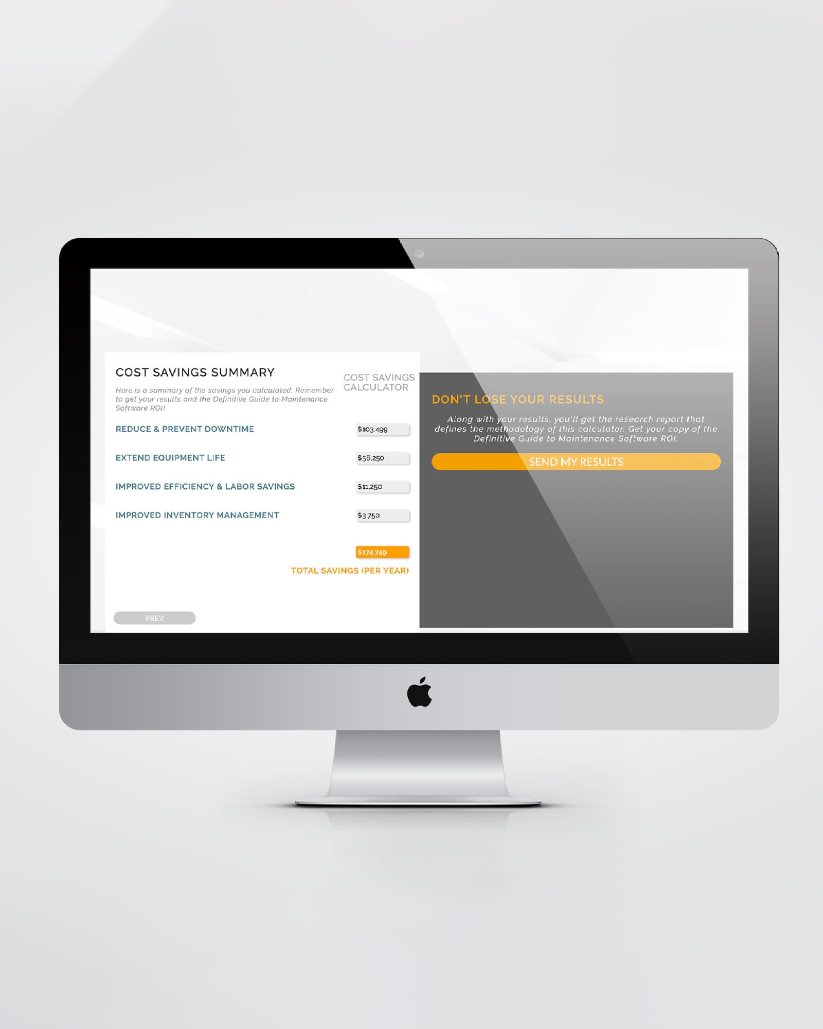 Accruent / Maintenance Connection — Cost Savings Calculator