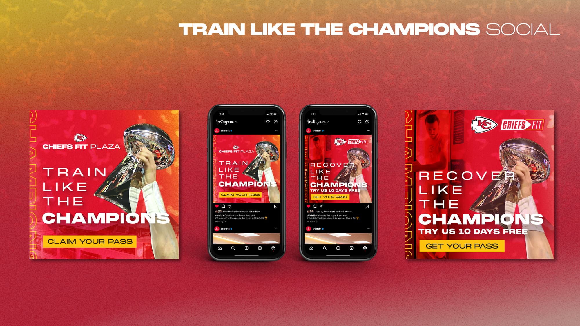 Chiefs Fit Champion Campaign Social